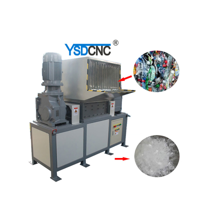 Hotels Copper Wire Medical Waste Compost Plastic Shaft Plastic Bag Twin Shaft Glass Shredder Machine For Home
